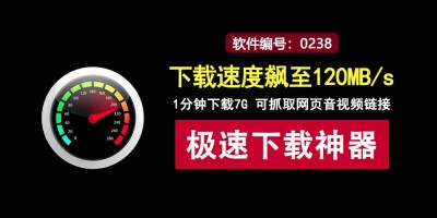 超便捷！Neat Download Manager中文便携版，下载飙至120MB/s还能抓网页音视频链接